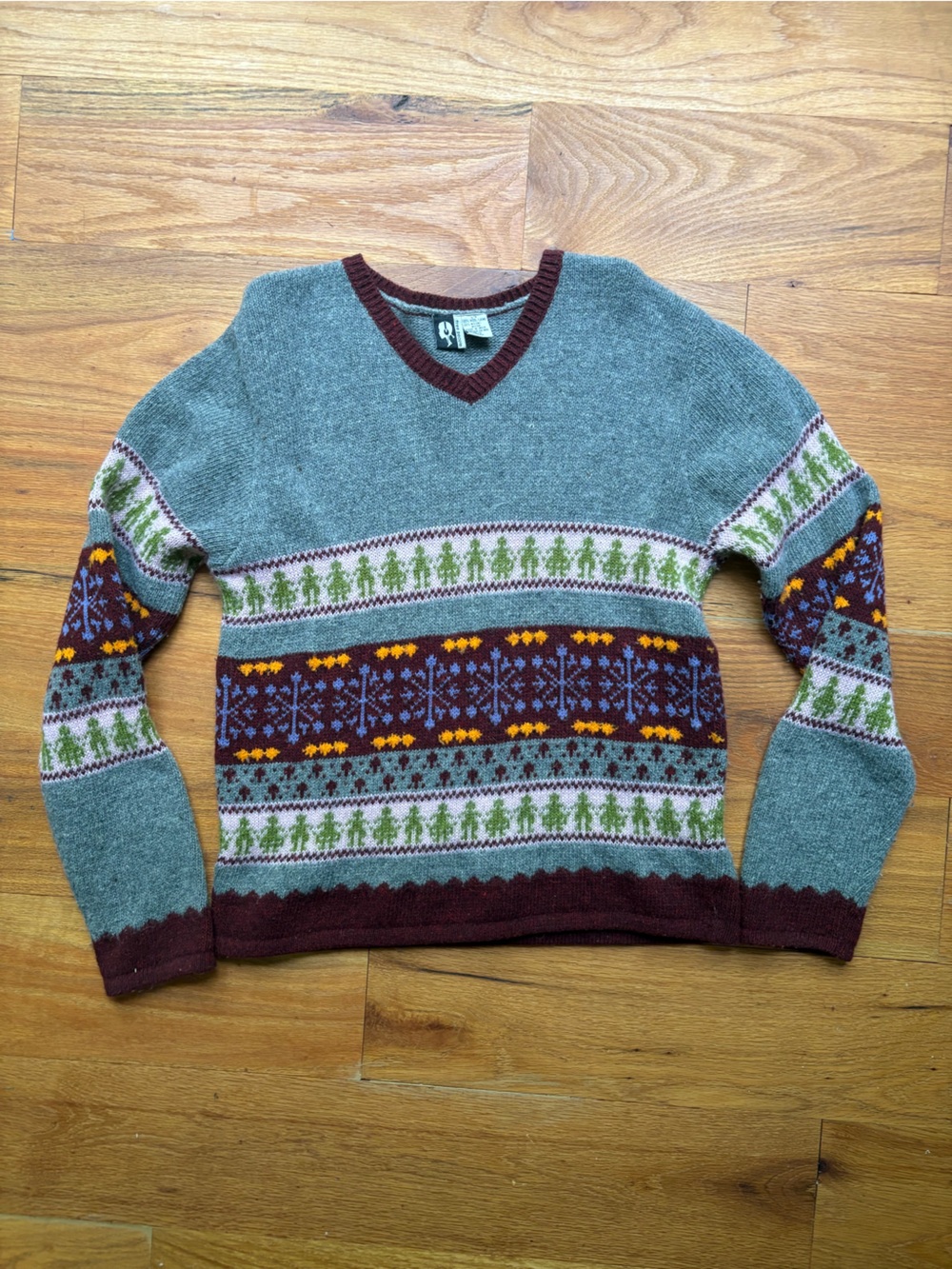 Vintage 90s Free People Wool Sweater Size Large